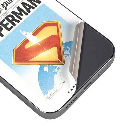 Superman 2025 Daily Planet Superman Cover iPhone 14 Pro Skin
